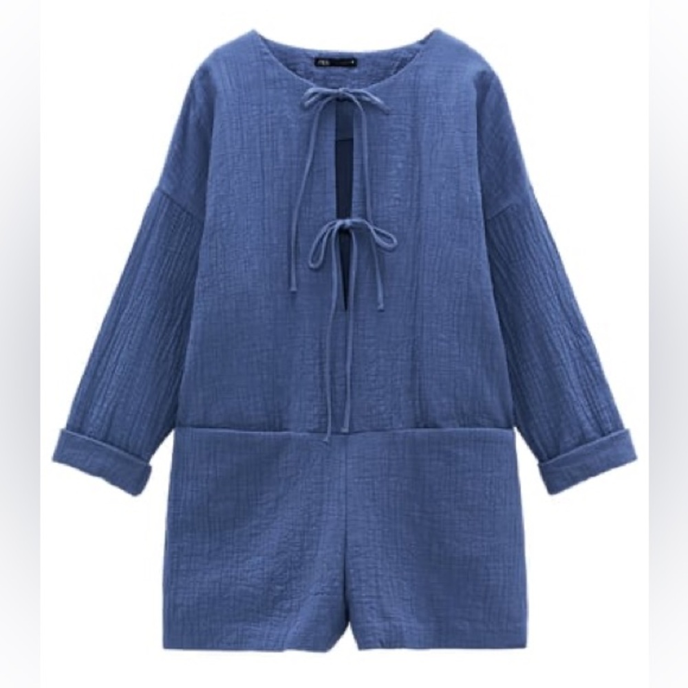 Women’s Zara Blue Romper
